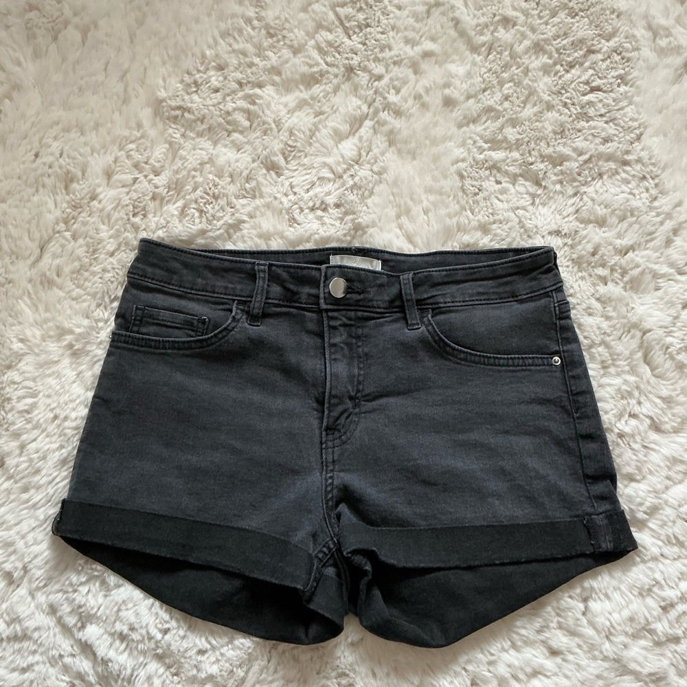 H&M Black Jean Shorts for Women